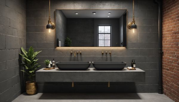 Quel décor industriel choisir pour moderniser sa grande vasque