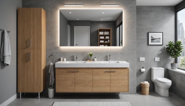 Quel meuble sous vasque choisir pour maximiser l agencement pro